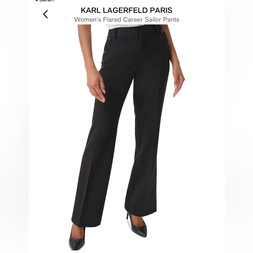 Karl Lagerfeld Paris women’s sailor pants